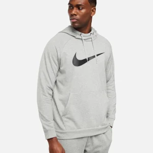 Sweat a capuche Nike Running Dry Graphic - Gris/Noir