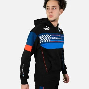 Sweat à capuche Puma BMW M Motorsport - Noir/Bleu