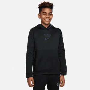 Sweat à capuche PSG Junior 2022/2023 - Noir/Bleu