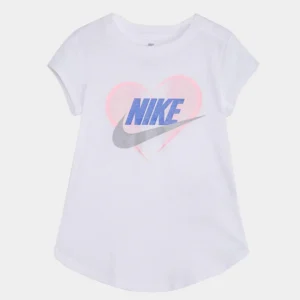 T-shirt Nike Enfant - Blanc/Rose/Bleu