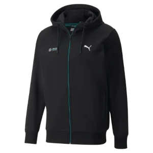 Veste à capuche Puma Mercedes F1- Noir/Vert