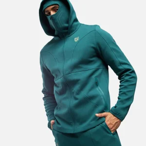 Veste avec Cagoule Intégrée FK Banks - Vert