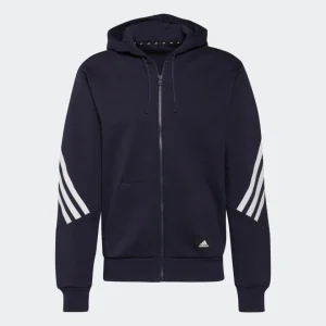 Veste Capuche Adidas Sportswear Future Icons  - Bleu/Blanc