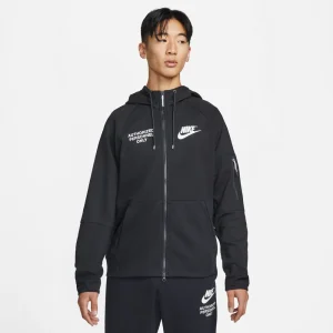 Veste capuche Nike Fleece - Noir