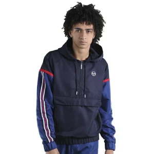Veste à capuche Sergio Tacchini Nion - Bleu/Rouge/Noir