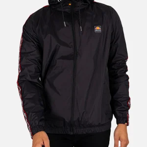 Veste Coupe-Vent Ellesse Marcos - Noir/Blanc/Rouge