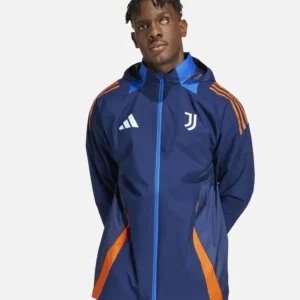 Veste Coupe-Vent Juventus 2025 - Bleu/Orange