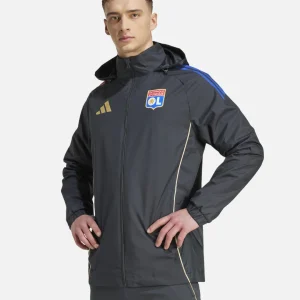 Veste Coupe-vent Olympique Lyonnais 2025/2026 - Gris