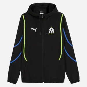 Veste de survêtement OM 2024/2025 - Noir