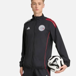 Veste de survêtement Ajax Amsterdam 2025/2026 - Noir