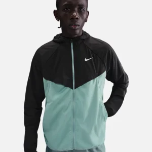 Veste de survêtement Nike Stride - Noir/Vert