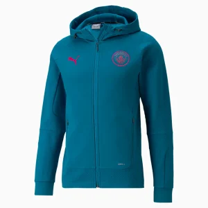 Veste d'entrainement Manchester City - Bleu/Rouge