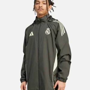 Veste Coupe-vent Real Madrid 2025/2026 - Kaki/Vert