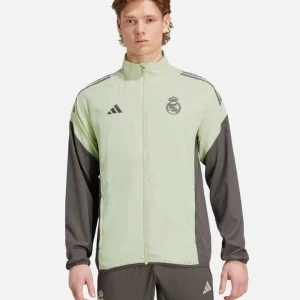 Veste de survêtement Real Madrid Tiro 25 2025/2026 - Vert/Kaki
