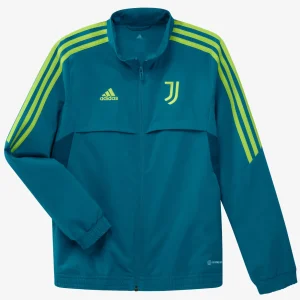 Veste de survêtement Juventus junior 2022/2023 - Bleu/Vert