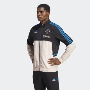 Veste de présentation Manchester United - Noir/Bleu/Beige