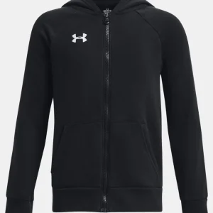 Veste Under Armour Running Rival Fleece Junior - Noir