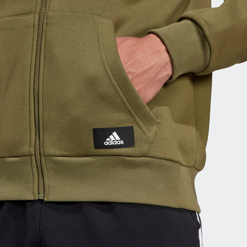 Veste Capuche Adidas Sportswear Future Icons - Vert – Image 4