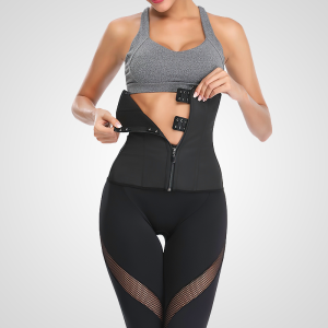 Gaine minceur en latex noire