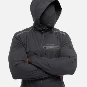 Survêtement Scampia Running Gara Cagoule intégrée - Noir