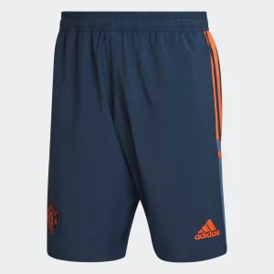 Short d'entrainement Manchester United Condivo - Bleu/Orange