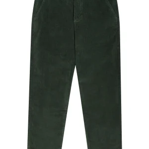 Pantalon chino en velours de coton bio chuck regular corduroy · kaki foncé