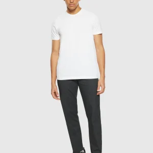 Pantalon chino en flanelle de coton bio chuck · gris - chuck regular flannel herringbone chinos