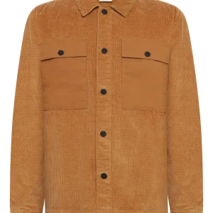 Surchemise en velours de coton bio corduroy overshirt · pomme cannelle