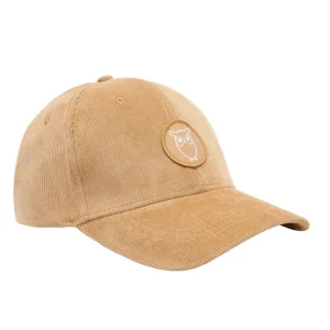 Casquette en velours de coton bio · beige