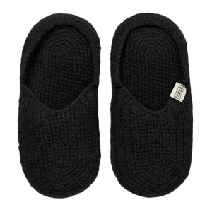 Chaussons en laine hide · noir