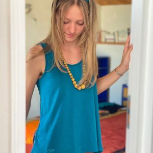 débardeur Canicule femme laine mérinos bio et soie