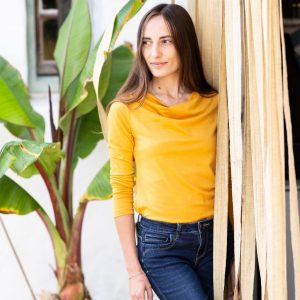 Top Antique laine mérinos bio et soie