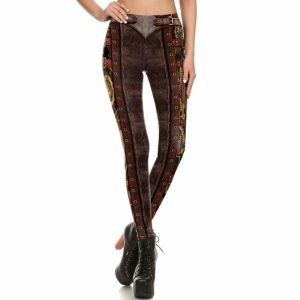 Legging Femme Habillé - Style Vintage