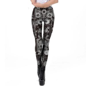 Legging Steampunk  Silver Ones