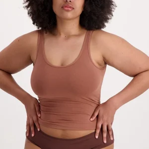 Nobratop en coton bio rory cannelle · beige