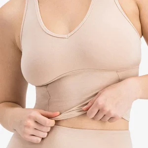 Nobratop en coton bio shanka nude · sable