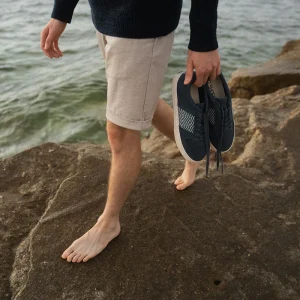 Baskets basses en toile de coton bio Mai Chau Canvas Black · noir et blanc