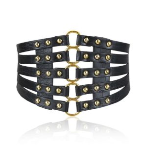 Serre Taille Steampunk Femme Ajourée