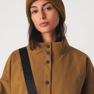 Bonnet en coton bio zala · vert olive