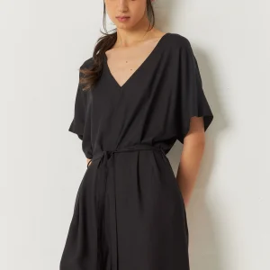 Combinaison fluide en lenzing ecovero kaie · noir