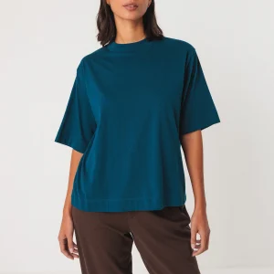 Tee-shirt en coton bio zuntz 6 · bleu oxford