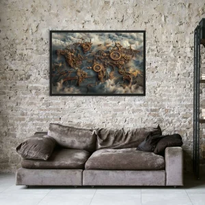 Tableau Monde Steampunk