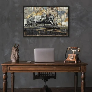 Tableau Type Industriel - Locomotive