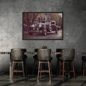 Tableau Voiture Vintage
