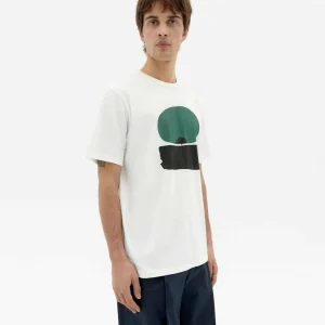 Tee-shirt en coton bio trees zach · blanc