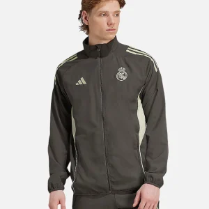 Veste de survêtement Real Madrid Tiro 25 - Kaki/Vert